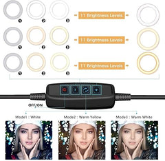 Tripod Kit With Ring Led Light "Premium Quality"