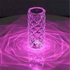 Crystal Rose Diamond Lamp (Premium Quality)