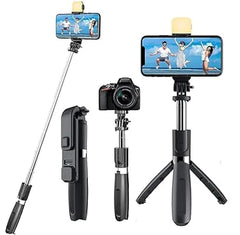 4 in 1 Tripod Selfie Stick With Bluetooth Remote Control