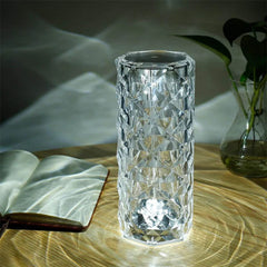 Crystal Rose Diamond Lamp (Premium Quality)