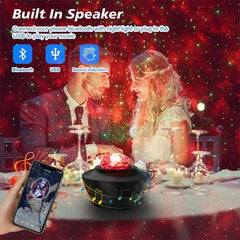Galaxy Light Projector with Bluetooth Music Speaker ( Premium Quality)