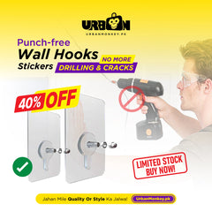 Punch-Free Screw Stickers