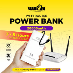Wifi Router Power Bank (8-10hrs Battery)
