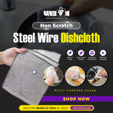 Non Scratch Steel Wire Dish Cloth