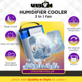 Humidifier Cooler 3 In 1 Fan