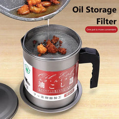Oil Filter Pot - 1.5 Liter Space (Premium Best Quality)