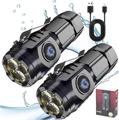 Three-Eyed Monster Mini Flash Super Power Flashlight