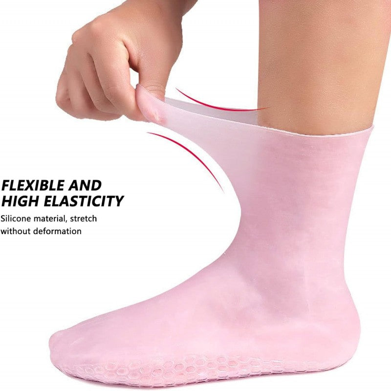 Silicone Moisturizing Socks - High Quality & Long Lasting