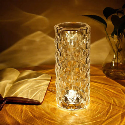 Crystal Rose Diamond Lamp (Premium Quality)