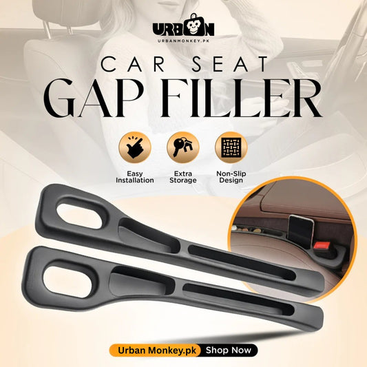 Premium Universal Car Seat Gap Filler & Organizer (2PCS)