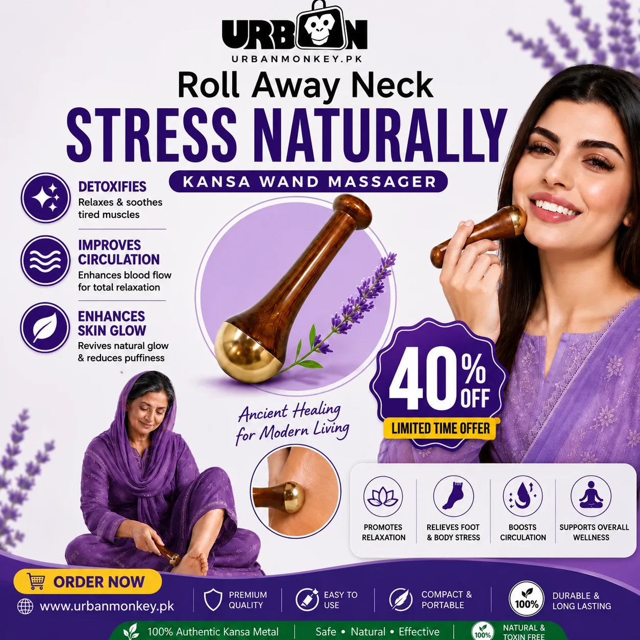 Kansa Wand Massager