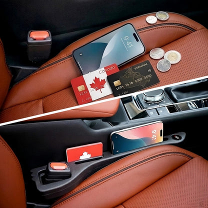 Premium Universal Car Seat Gap Filler & Organizer (2PCS)