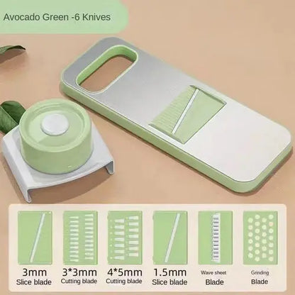 5 IN 1 Stainless Steel Vegetable Cutter
