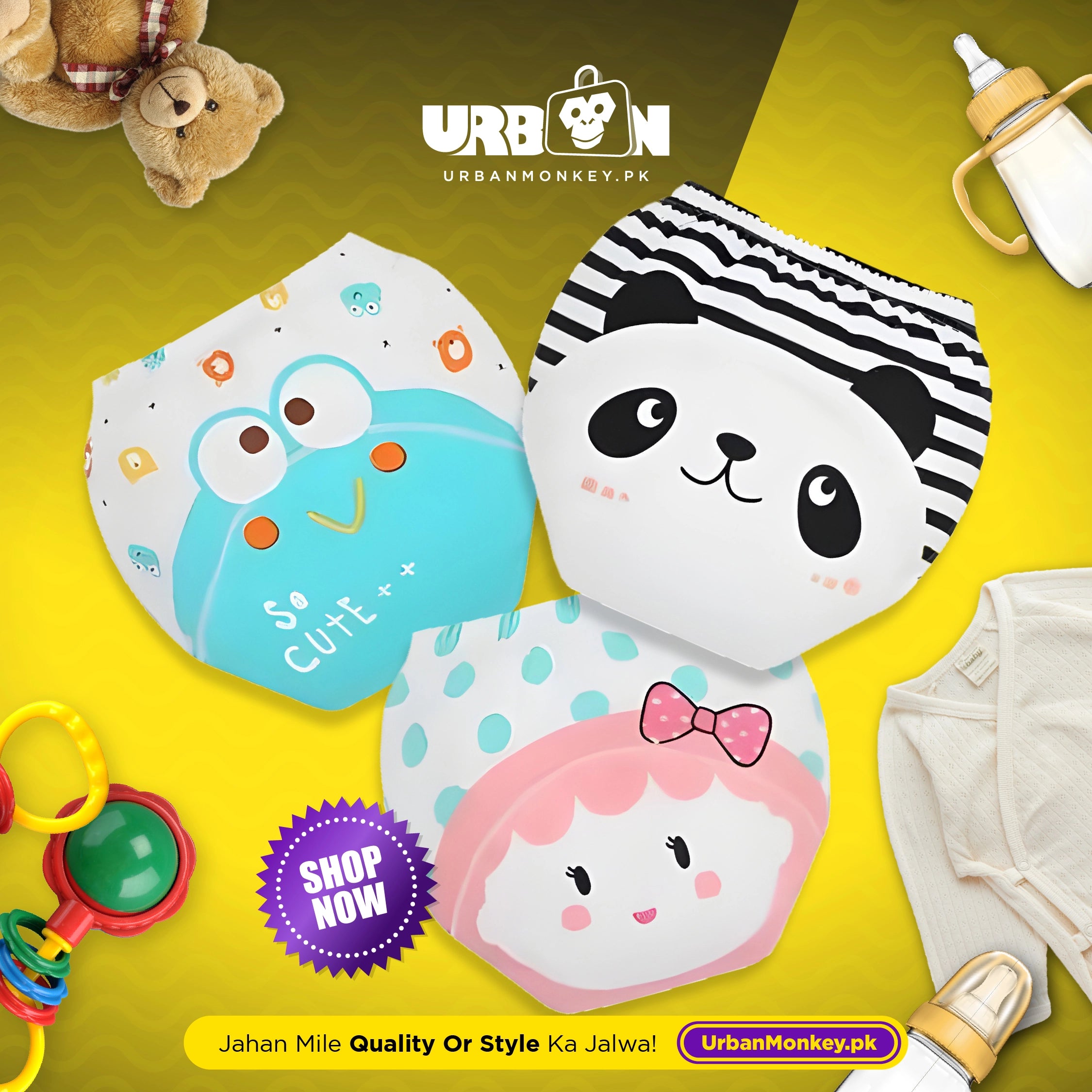 Kids Reusable Baby Diaper & Training Pants