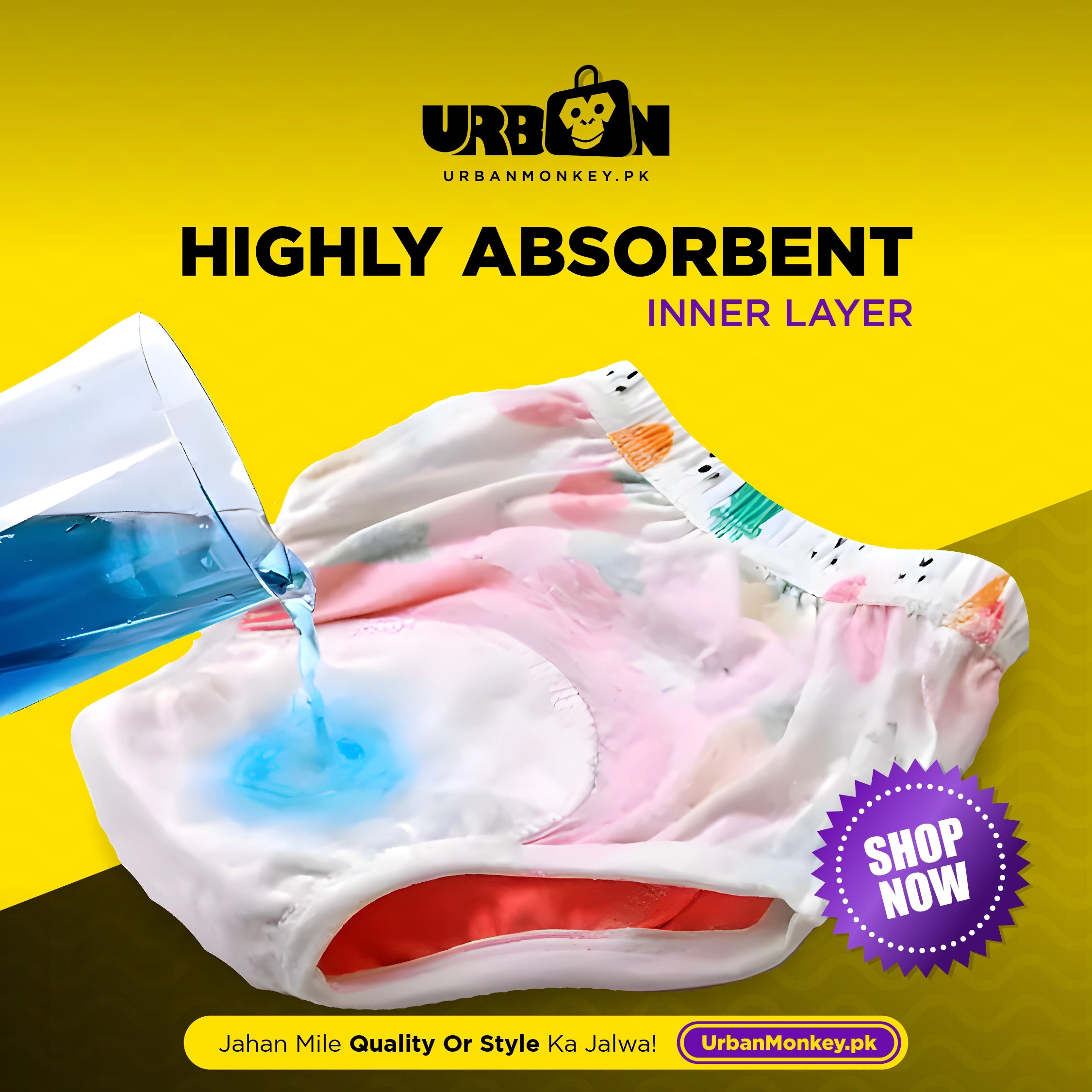 Kids Reusable Baby Diaper & Training Pants