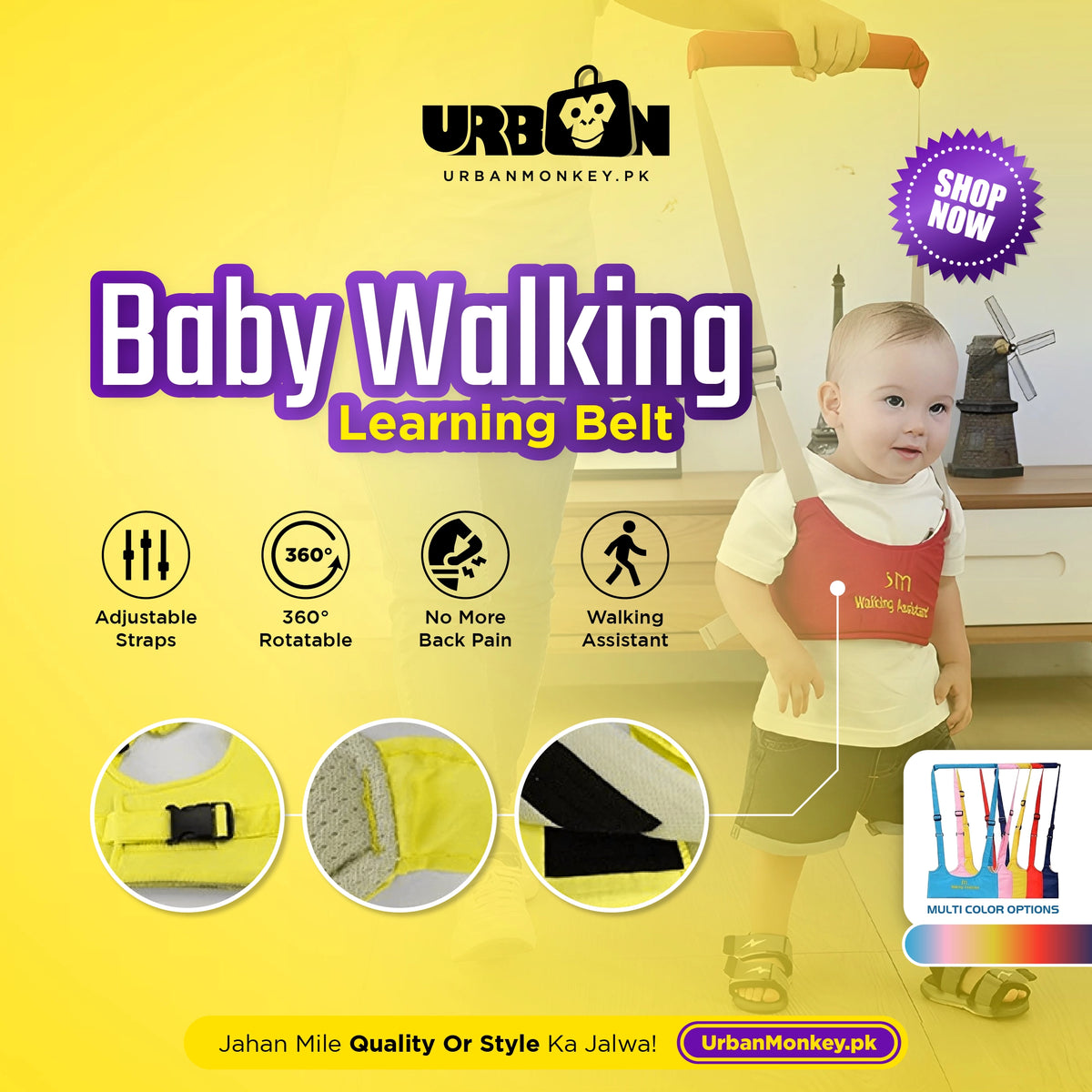 Learning Walking Baby Belt