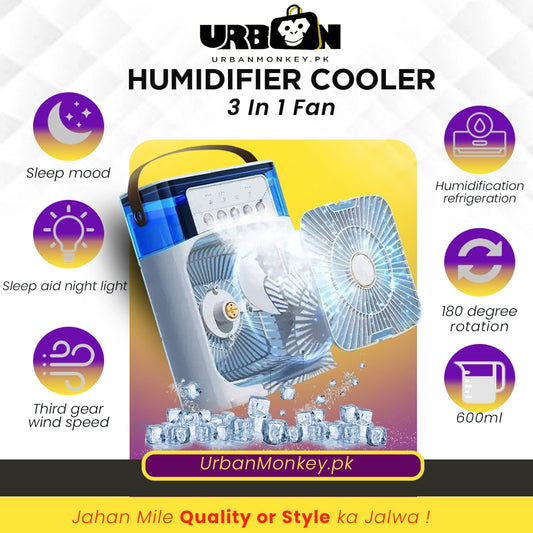 Humidifier Cooler 3 In 1 Fan