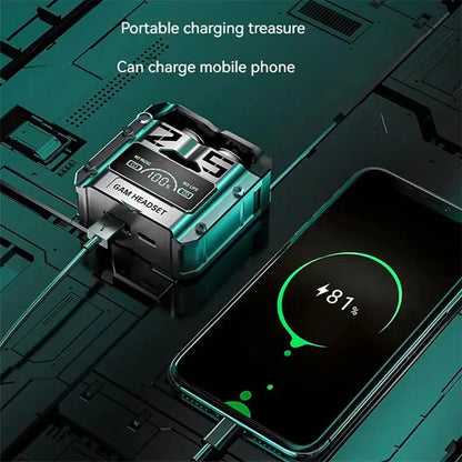 M25 TWS Digital Display Noise Reduction Earphones