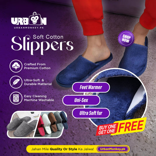 Soft Cotton Slippers