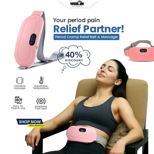 Period Cramp Relief Belt & Massager