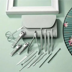 16 PCS Stainless Steel Manicure Pedicure Set