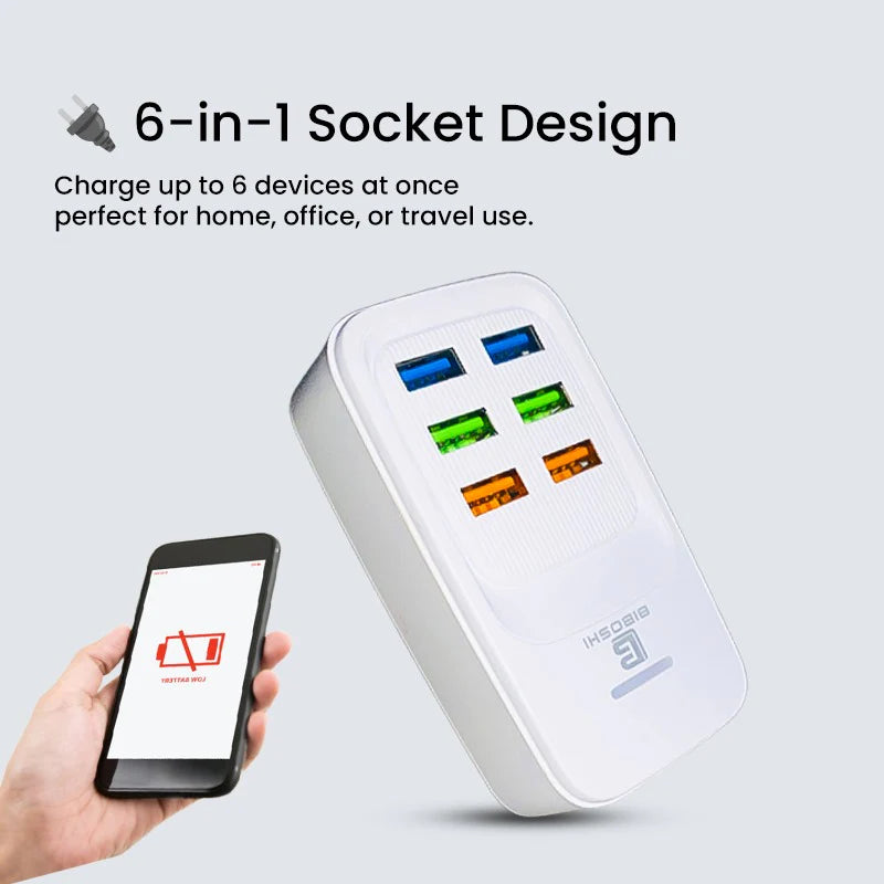 6 in 1 Smart Adapter