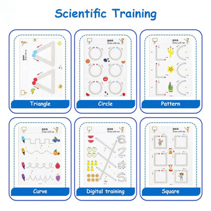 Magical Tracing Workbook Set For Kids